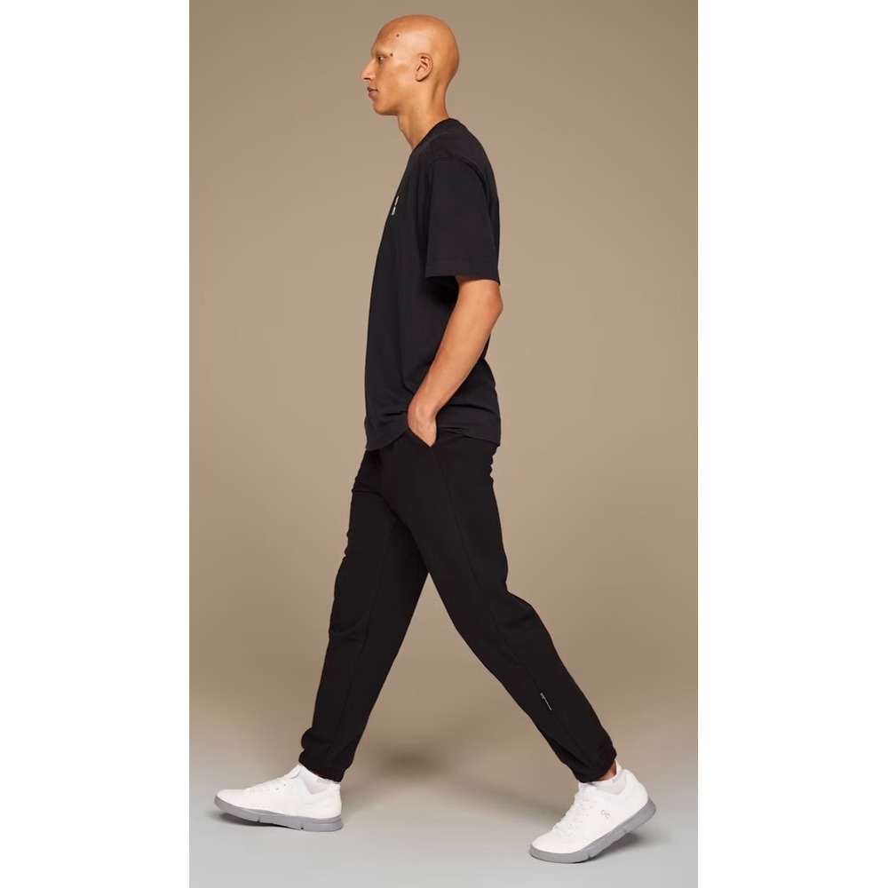 On Running Mens Club Pant Black Cotton Joggers XXL Sweatpants